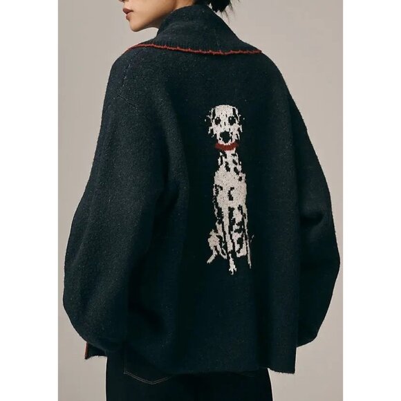 Anthropologie Sweaters - Anthropologie Mariel Longline Cardigan Womens OS Icon Preppy Dog Heritage